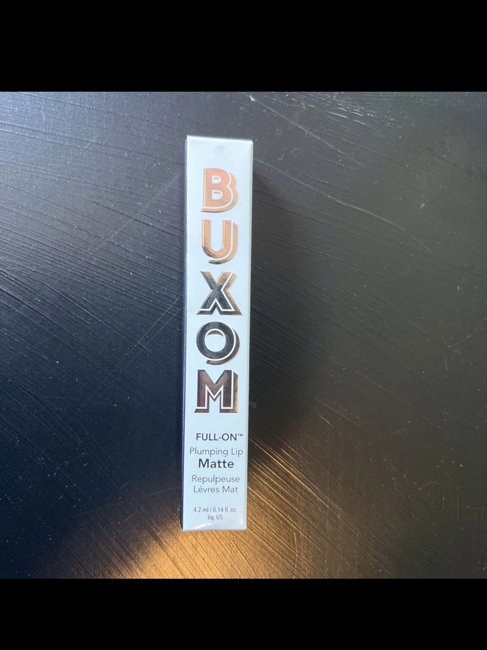 Buxom After Hours Lip Shade in White & Brown-Tone Box